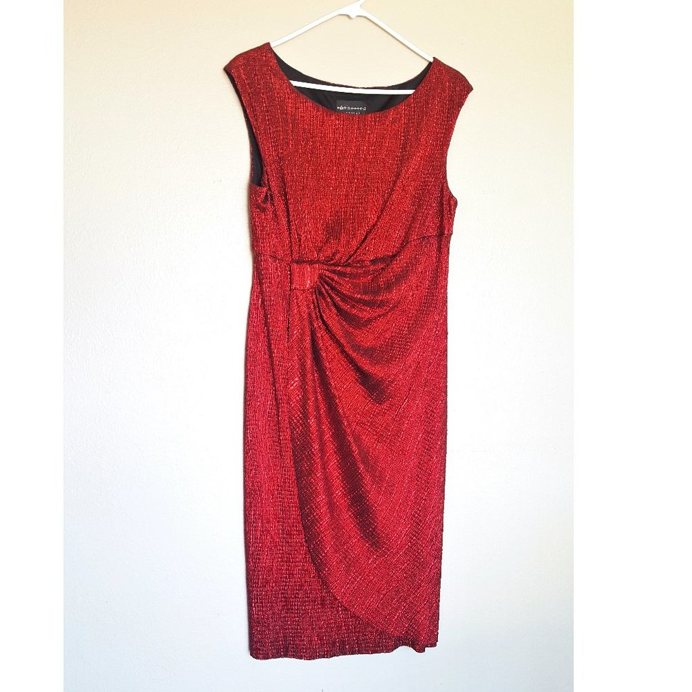 Red Sparkle Dress - Connected Apparel